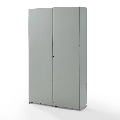 2pc Harper Entryway Set With 2 Pantry Closets Gray - Crosley 8 2pc Harper Entryway Set With 2 Pantry Closets Gray - Crosley - Image 8