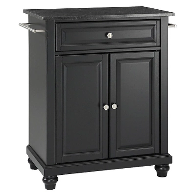 Cambridge Solid Black Granite Top Portable Kitchen Island - Crosley 6 Cambridge Solid Black Granite Top Portable Kitchen Island - Crosley - Image 6