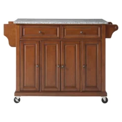Solid Granite Top Kitchen Cart/Island - Crosley -Crosley GUEST 5e82f5ef 48d7 416c 9055 46abb7961bf3