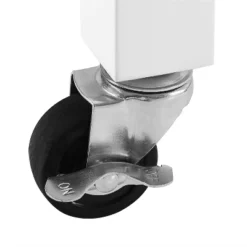 Savannah Wood Top Compact Kitchen Island Cart White/Natural - Crosley -Crosley GUEST 6174de28 683d 4f8e 9f0e 7b2fb29d6ba5