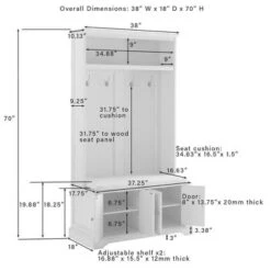 Holbrook Hall Tree - Crosley -Crosley GUEST 6577ee39 0513 4a06 9fc4 74548689ffbb