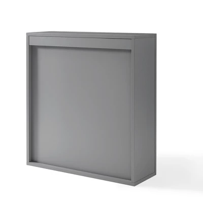 Tara Wall Decorative Wall Cabinet Gray - Crosley 4 Tara Wall Decorative Wall Cabinet Gray - Crosley - Image 4