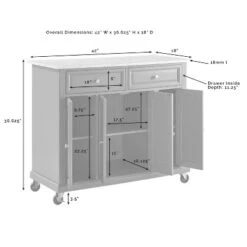 Avery Kitchen Cart Gray - Crosley 24 Avery Kitchen Cart Gray - Crosley -Crosley GUEST 6e0a5df3 9808 40b6 ad59 436433c72adb