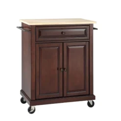 Compact Wood Top Kitchen Cart - Crosley -Crosley GUEST 6e1fefad e940 4b33 9a5c b4af0772e72d