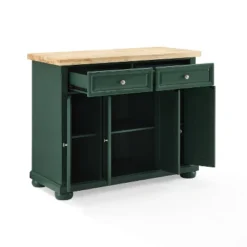 Madison Kitchen Island/Cart Emerald Green - Crosley -Crosley GUEST 72519f78 b0d7 41f3 8032 dde104fc31d0