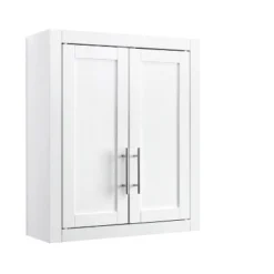 Savannah Wall Cabinet White - Crosley -Crosley GUEST 727b7734 51e3 404e 8bb1 ccde10649b48