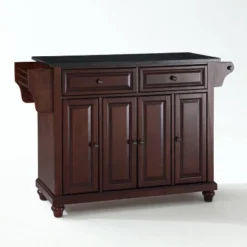 Cambridge Black Granite Top Full Size Kitchen Island/Cart - Crosley -Crosley GUEST 7bfcbf0b 5d29 48bf b55a a8ff16ab6eac