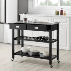 Chloe Stainless Steel Top Kitchen Island Cart - Crosley 20 Chloe Stainless Steel Top Kitchen Island Cart - Crosley -Crosley GUEST 8031f723 edda 4c88 90f5 183f49e9d10c