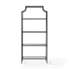80" Aimee Glass Etagere Oil Rubbed Bronze - Crosley