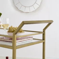 Aimee Bar Cart - Crosley -Crosley GUEST 821c2ef2 0ccb 4784 a806 3330fd0fb8f6