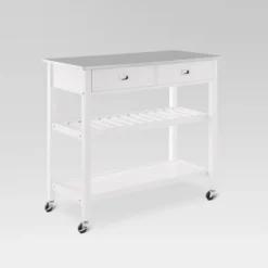 Chloe Stainless Steel Top Kitchen Island Cart - Crosley 29 Chloe Stainless Steel Top Kitchen Island Cart - Crosley -Crosley GUEST 830f947e 15f6 452c b9e5 ca0007b3cc0c