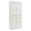 Parsons Pantry Storage Wood/White - Crosley