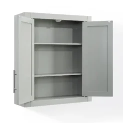 Savannah Wall Cabinet Gray - Crosley 18 Savannah Wall Cabinet Gray - Crosley -Crosley GUEST 8cf74a4c 7c32 44ec 816d 9cb2db654412