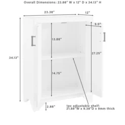 Tara Accent Cabinet Distressed - Crosley -Crosley GUEST 8d8d4b0f cadc 402e a4a6 5812e6131e4c