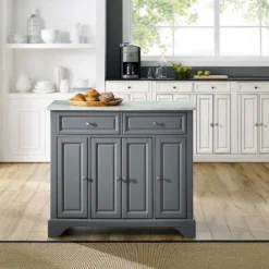 Avery Kitchen Island Gray - Crosley -Crosley GUEST 8edf9029 3446 4482 8044 77cc20c2497f