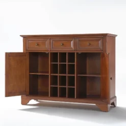Lafayette Sideboard Cabinet With Wine Storage - Crosley -Crosley GUEST 8f914a3a 06e5 4944 8c0e 9767e4ec235c