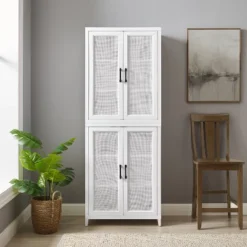 Milo Tall Storage Pantry White - Crosley -Crosley GUEST 933db868 bd02 4c89 a6e0 0e21a100bd11