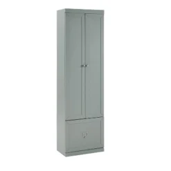 Harper Convertible Pantry Closet Gray - Crosley -Crosley GUEST 93679183 e2d8 48cb 9f02 b41e136c9f78