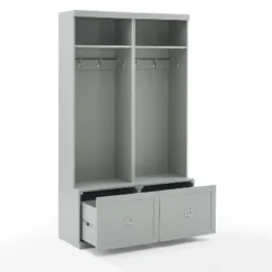 2pc Harper Entryway Set With 2 Hall Trees Gray - Crosley -Crosley GUEST 95e0d3d2 7812 4218 a249 50d1694ce27e