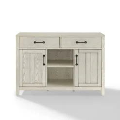 Roots Sideboard Whitewash - Crosley -Crosley GUEST 96cec06b dc5f 4969 a856 c14030b106af