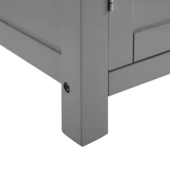 Savannah Stainless Steel Top Compact Kitchen Island Cart Gray - Crosley -Crosley GUEST 975a6942 06c8 405b a402 8ee7771466d3