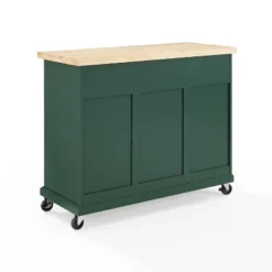 Madison Kitchen Island/Cart Emerald Green - Crosley -Crosley GUEST 99262e98 bef2 4ddb b250 a0de9ae0a187
