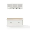 2pc Seasie Entryway Set White - Crosley