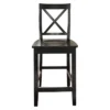 2pc X-Back Counter Height Barstools - Crosley