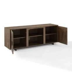 58" Silas Low Profile TV Stand For TVs Up To 65" Walnut - Crosley -Crosley GUEST 9dc14ca1 91dc 421d 8c2b f9e982f8e2a7