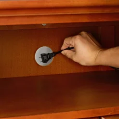 Cambridge Full Size TV Stand For TVs Up To 48" Dark Brown - Crosley -Crosley GUEST 9f6f62ae 3d09 49f0 aa83 4f72681c5576