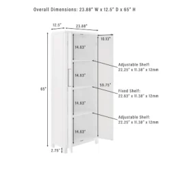 Cutler Storage Pantry White - Crosley -Crosley GUEST a2124d41 8498 4b0c 8ec1 35a2552a9d7a