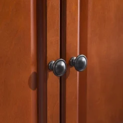 Cambridge Full Size TV Stand For TVs Up To 48" Dark Brown - Crosley -Crosley GUEST a22e5948 e48a 48b7 854b 0a8667ddec1c