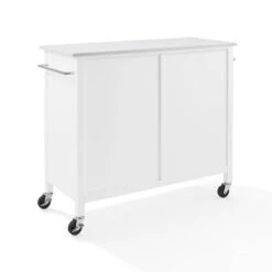 Soren Stone Top Kitchen Island/Cart White - Crosley 20 Soren Stone Top Kitchen Island/Cart White - Crosley -Crosley GUEST a4f707ab 1a62 4aab 8639 c0b89efb1c8f