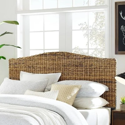 Queen Serena Headboard Banana Leaf - Crosley 1 Queen Serena Headboard Banana Leaf - Crosley