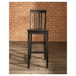 Set Of 2 30" School House Barstools - Crosley -Crosley GUEST a5dfff21 f703 4916 9f51 e29dc0ffe004