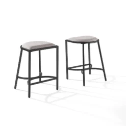 Set Of 2 Ellery Counter Height Barstools - Crosley -Crosley GUEST aacc989d c9b2 4049 a6e1 bc435d05e852