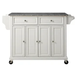 Solid Granite Top Kitchen Cart/Island - Crosley -Crosley GUEST ad201ca2 7cea 4039 a0a7 9daaad0a93bc