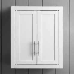 Savannah Wall Cabinet White - Crosley -Crosley GUEST adee0da7 2f66 46a5 a549 fcca5e75d960