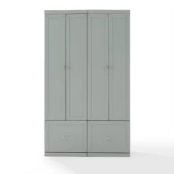 2pc Harper Entryway Set With 2 Pantry Closets Gray - Crosley 18 2pc Harper Entryway Set With 2 Pantry Closets Gray - Crosley -Crosley GUEST b2d40fdb 3d55 49ad ad49 ac6e474f5aff