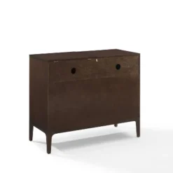 Asher Record Storage Media Console Dark Brown - Crosley -Crosley GUEST b3341dfa 9f6b 43f8 8cb7 506816364b62