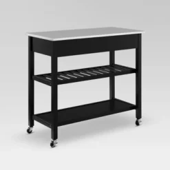 Chloe Stainless Steel Top Kitchen Island Cart - Crosley 23 Chloe Stainless Steel Top Kitchen Island Cart - Crosley -Crosley GUEST b51e7cd8 7212 4e77 9ea5 b588a5748c47