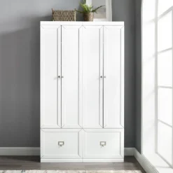 2pc Harper Entryway Pantry Closets White - Crosley 12 2pc Harper Entryway Pantry Closets White - Crosley -Crosley GUEST b78106f9 cc42 422d 8969 9268a0f03eda