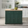 Madison Kitchen Island/Cart Emerald Green - Crosley
