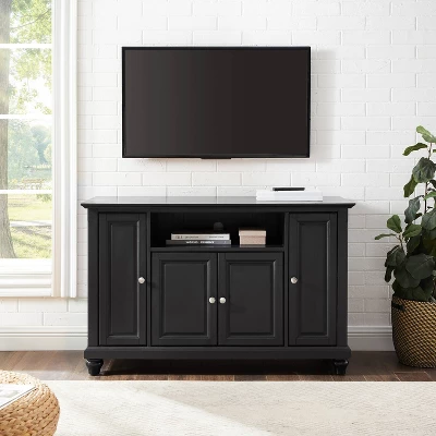Cambridge TV Stand For TVs Up To 48" Dark Brown - Crosley 3 Cambridge TV Stand For TVs Up To 48" Dark Brown - Crosley - Image 3