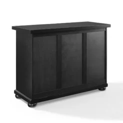 Alexandria Sliding Top Bar Cabinet Black - Crosley -Crosley GUEST c6695419 aeb2 49c7 bd2e 17b98b31e8a4