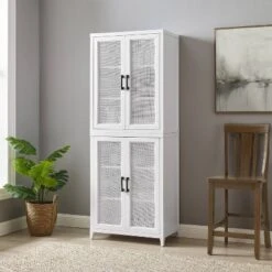 Milo Tall Storage Pantry White - Crosley -Crosley GUEST c6b26224 ab7b 4762 b4e5 54776557133d
