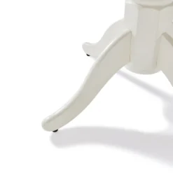 Shelby Round Dining Table Distressed White - Crosley -Crosley GUEST cc7f49b2 867a 4e9c 9444 5ed1606c2f8b