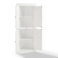 Shoreline Tall Corner Pantry White - Crosley -Crosley GUEST cd94e5b3 4d8f 467c ab58 352e4fcafe51