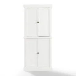 Shoreline Tall Corner Pantry White - Crosley -Crosley GUEST d2ae5fce acfa 411d 849d 91a5731af703