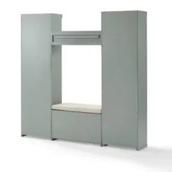 4pc Harper Entryway Set With Bench, Shelf, Hall Tree And Pantry Closet - Crosley -Crosley GUEST d2fa7aee b3dd 41a8 b38c 21d136e501d6